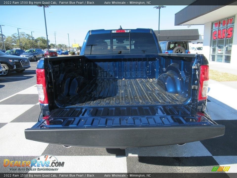 2022 Ram 1500 Big Horn Quad Cab Patriot Blue Pearl / Black Photo #5