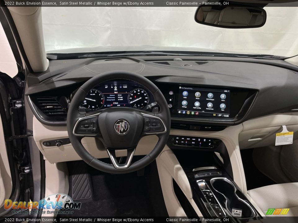 2022 Buick Envision Essence Satin Steel Metallic / Whisper Beige w/Ebony Accents Photo #19