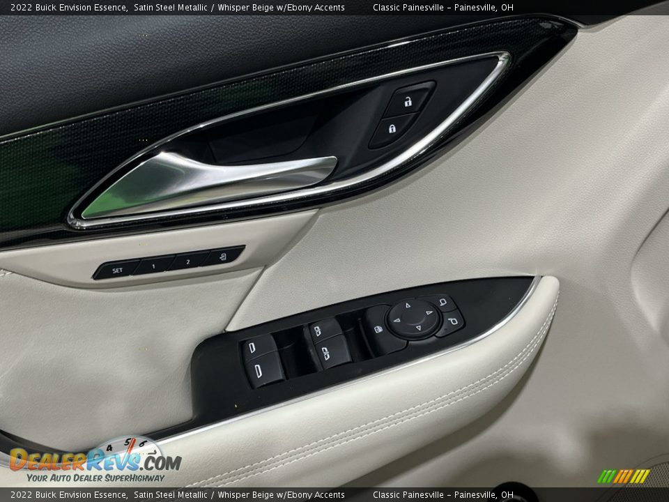 2022 Buick Envision Essence Satin Steel Metallic / Whisper Beige w/Ebony Accents Photo #22