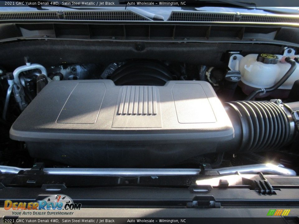 2021 GMC Yukon Denali 4WD Satin Steel Metallic / Jet Black Photo #6