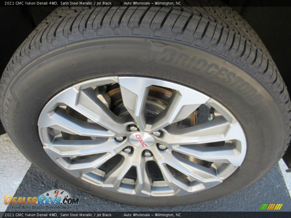 2021 GMC Yukon Denali 4WD Satin Steel Metallic / Jet Black Photo #7