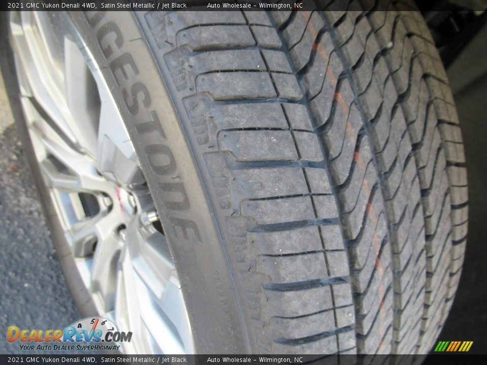 2021 GMC Yukon Denali 4WD Satin Steel Metallic / Jet Black Photo #8