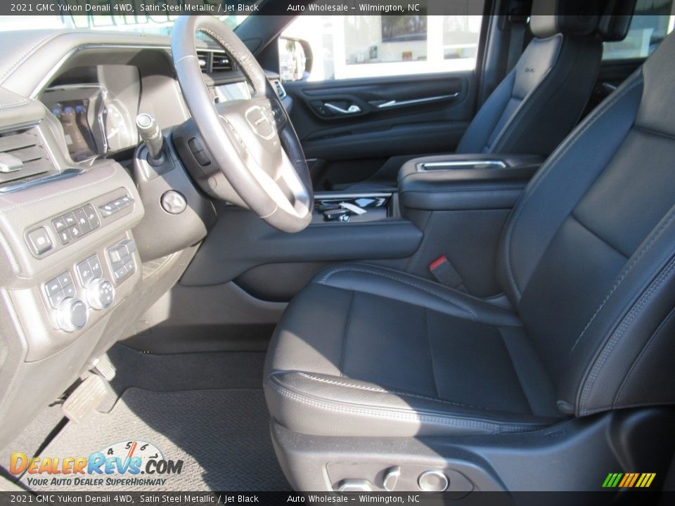 2021 GMC Yukon Denali 4WD Satin Steel Metallic / Jet Black Photo #10
