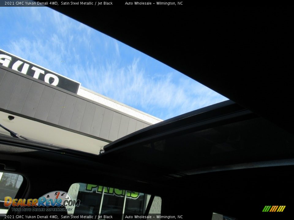 2021 GMC Yukon Denali 4WD Satin Steel Metallic / Jet Black Photo #11