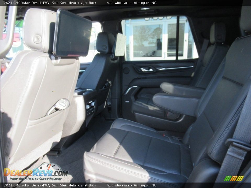 2021 GMC Yukon Denali 4WD Satin Steel Metallic / Jet Black Photo #12