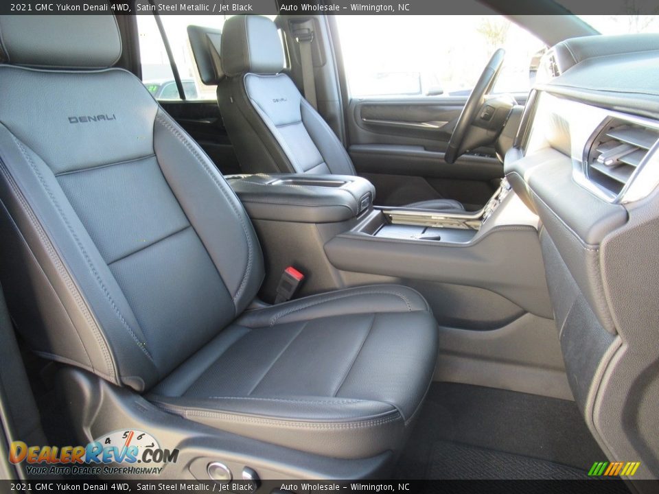 2021 GMC Yukon Denali 4WD Satin Steel Metallic / Jet Black Photo #13