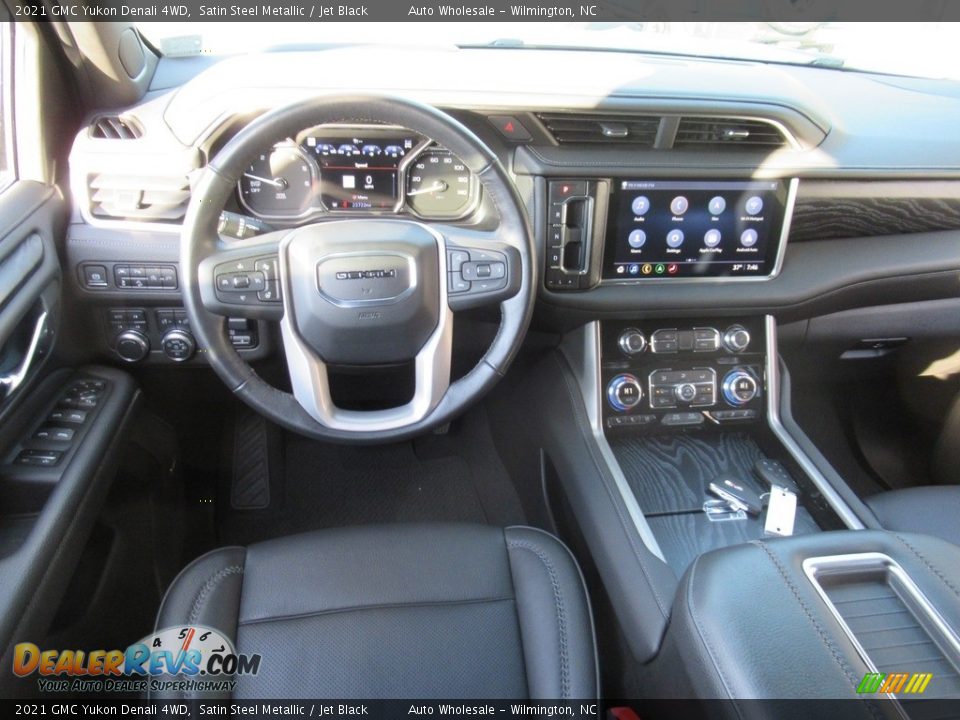 2021 GMC Yukon Denali 4WD Satin Steel Metallic / Jet Black Photo #15