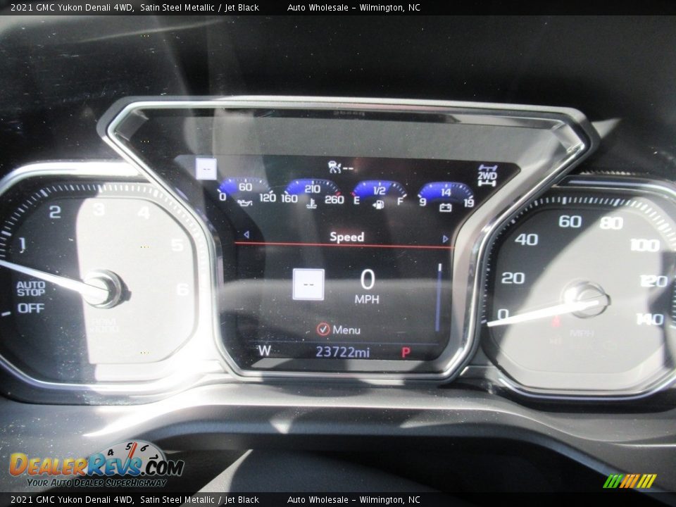 2021 GMC Yukon Denali 4WD Satin Steel Metallic / Jet Black Photo #16