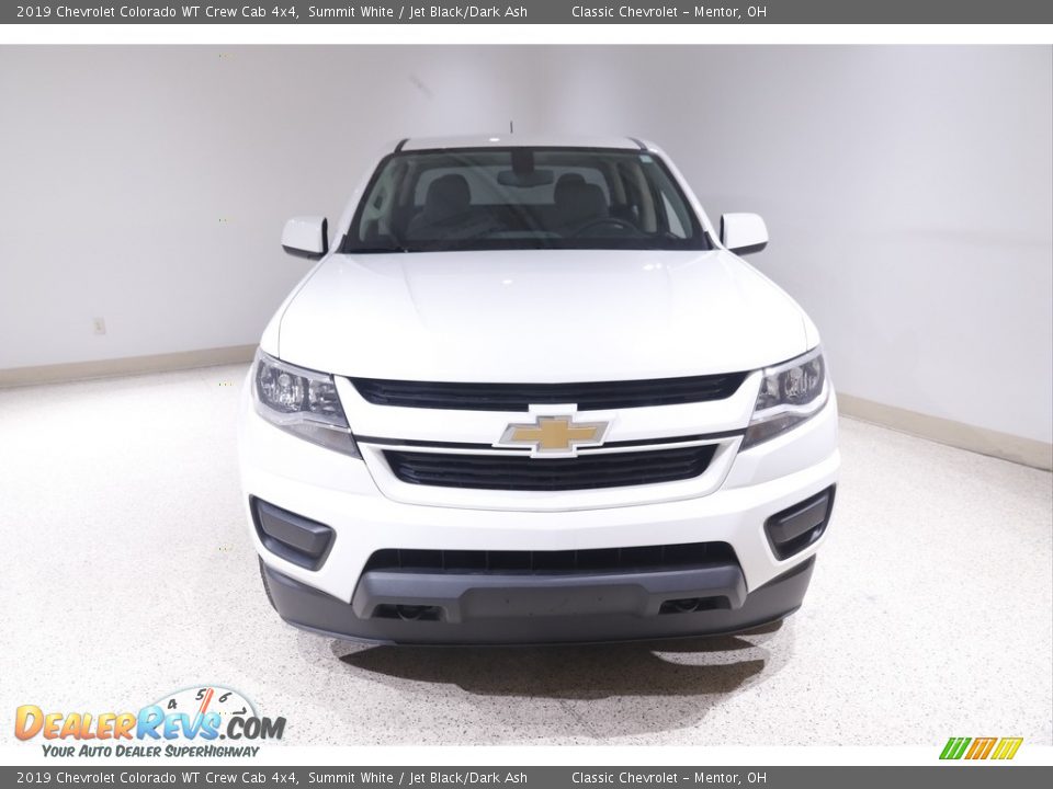 2019 Chevrolet Colorado WT Crew Cab 4x4 Summit White / Jet Black/Dark Ash Photo #2