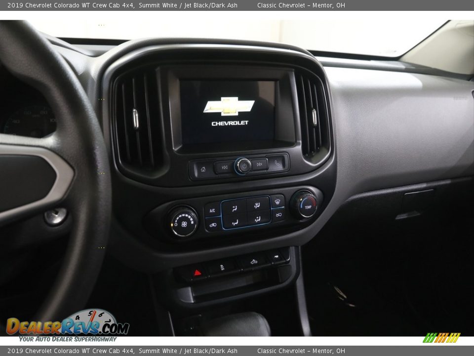 2019 Chevrolet Colorado WT Crew Cab 4x4 Summit White / Jet Black/Dark Ash Photo #10