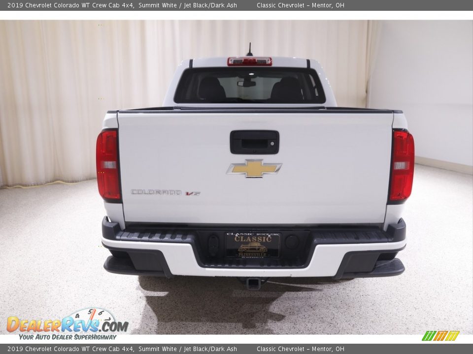 2019 Chevrolet Colorado WT Crew Cab 4x4 Summit White / Jet Black/Dark Ash Photo #17