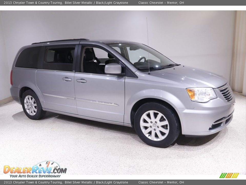 2013 Chrysler Town & Country Touring Billet Silver Metallic / Black/Light Graystone Photo #1