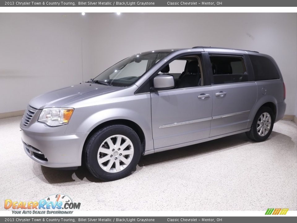 2013 Chrysler Town & Country Touring Billet Silver Metallic / Black/Light Graystone Photo #3