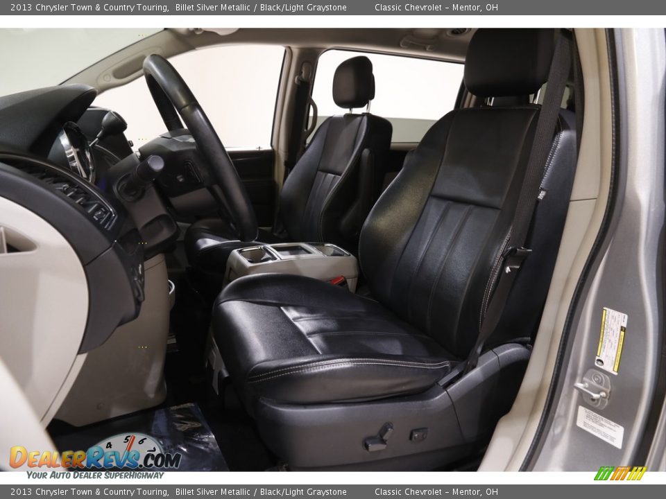 2013 Chrysler Town & Country Touring Billet Silver Metallic / Black/Light Graystone Photo #5