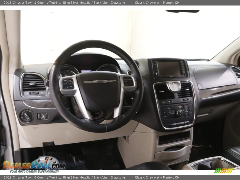 2013 Chrysler Town & Country Touring Billet Silver Metallic / Black/Light Graystone Photo #6