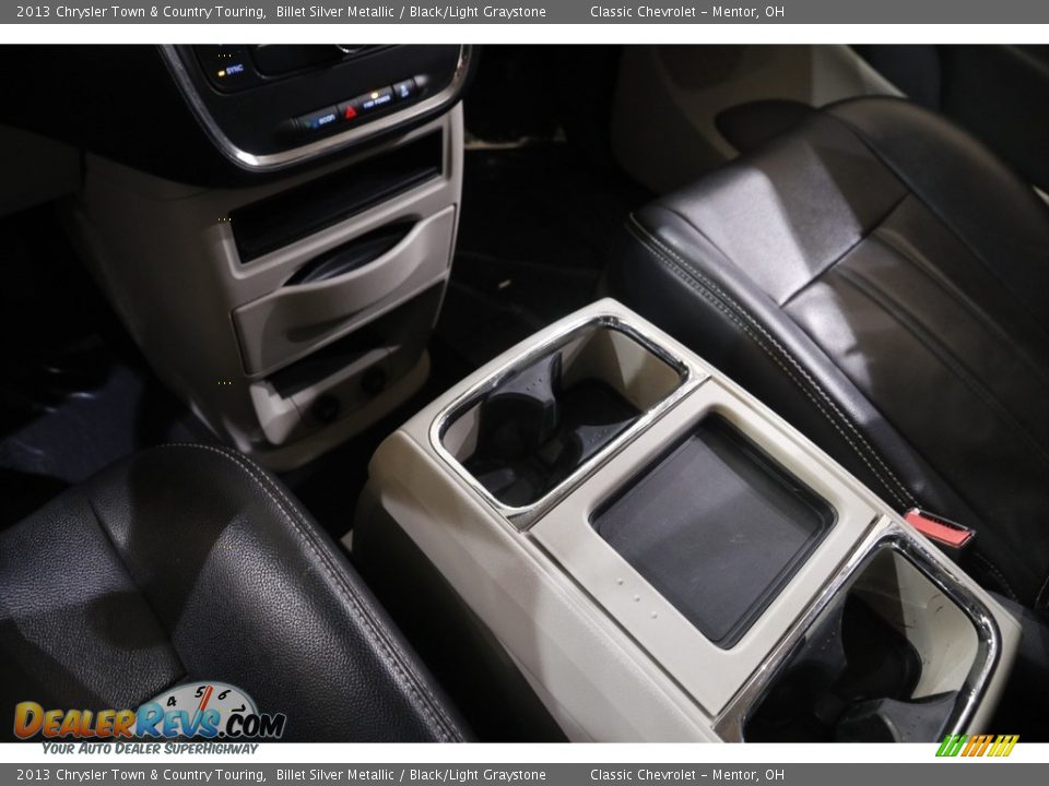 2013 Chrysler Town & Country Touring Billet Silver Metallic / Black/Light Graystone Photo #13