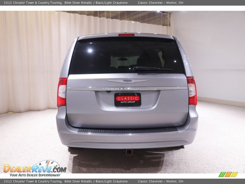 2013 Chrysler Town & Country Touring Billet Silver Metallic / Black/Light Graystone Photo #20