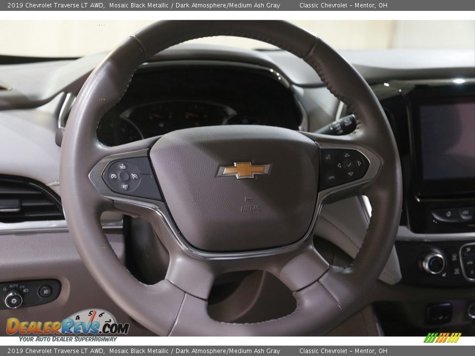 2019 Chevrolet Traverse LT AWD Mosaic Black Metallic / Dark Atmosphere/Medium Ash Gray Photo #7