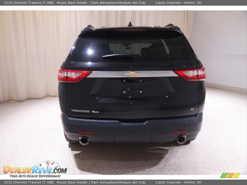 2019 Chevrolet Traverse LT AWD Mosaic Black Metallic / Dark Atmosphere/Medium Ash Gray Photo #19