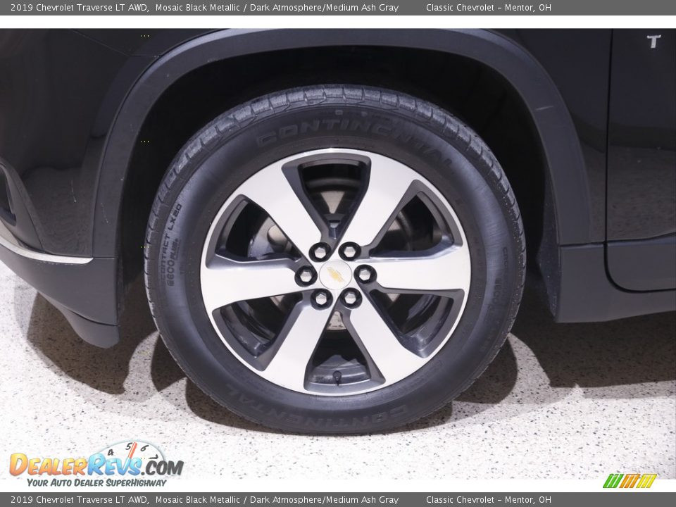 2019 Chevrolet Traverse LT AWD Mosaic Black Metallic / Dark Atmosphere/Medium Ash Gray Photo #21