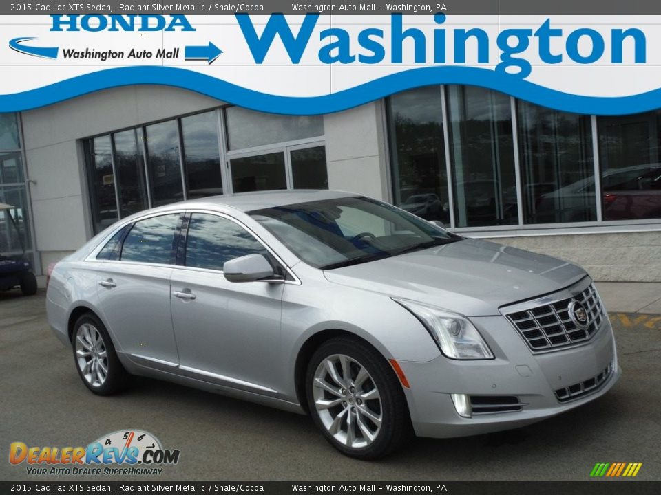 2015 Cadillac XTS Sedan Radiant Silver Metallic / Shale/Cocoa Photo #1