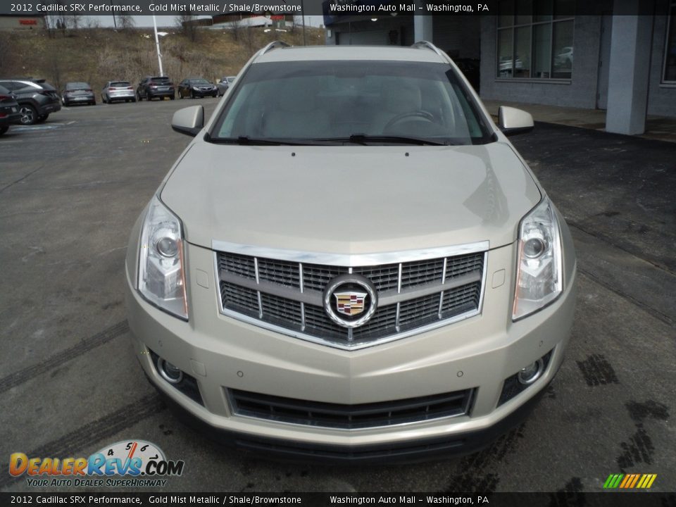 2012 Cadillac SRX Performance Gold Mist Metallic / Shale/Brownstone Photo #5