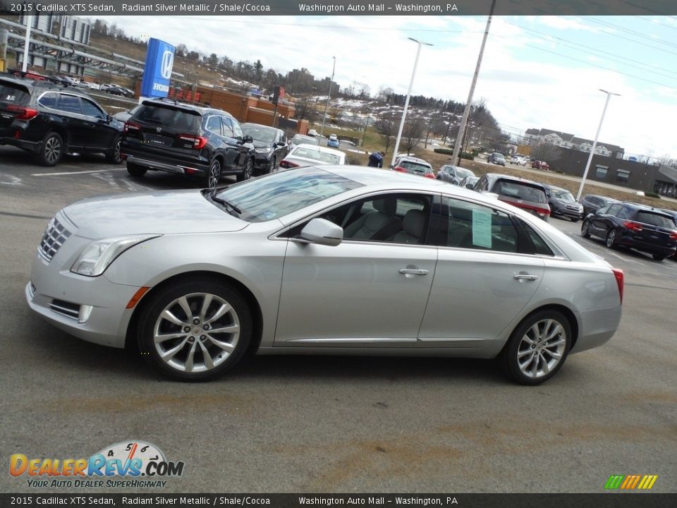 2015 Cadillac XTS Sedan Radiant Silver Metallic / Shale/Cocoa Photo #6