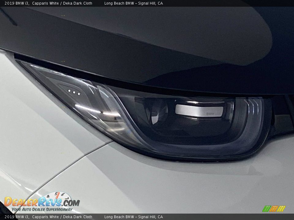 2019 BMW i3 Capparis White / Deka Dark Cloth Photo #6