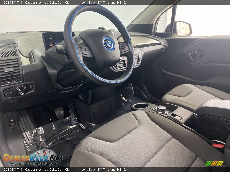 2019 BMW i3 Capparis White / Deka Dark Cloth Photo #15