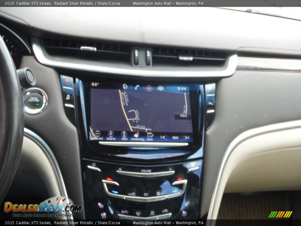 2015 Cadillac XTS Sedan Radiant Silver Metallic / Shale/Cocoa Photo #17