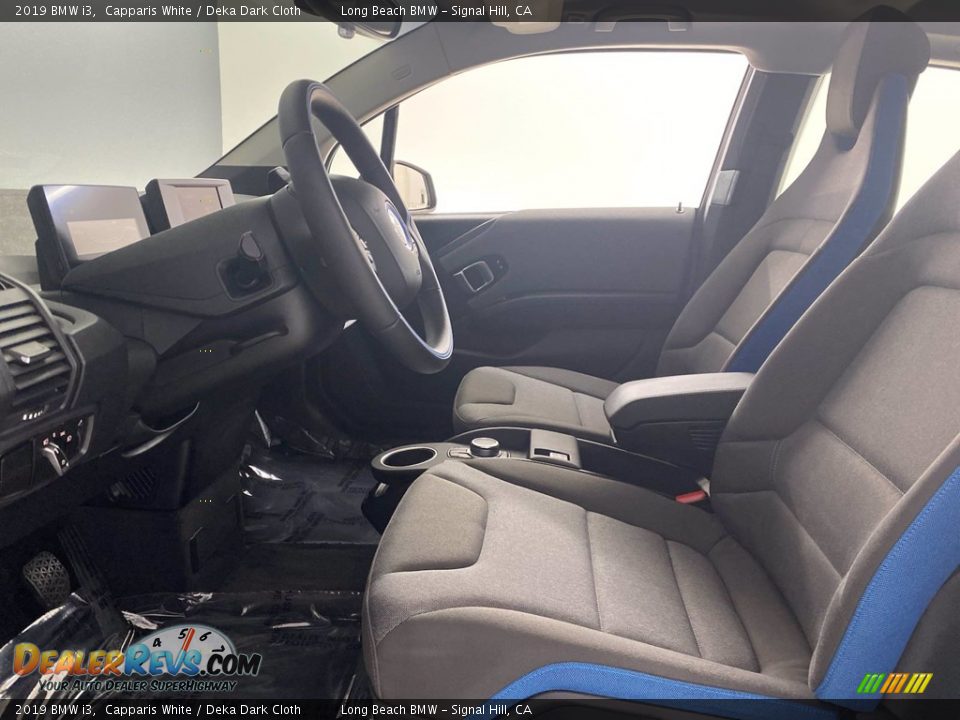 2019 BMW i3 Capparis White / Deka Dark Cloth Photo #16