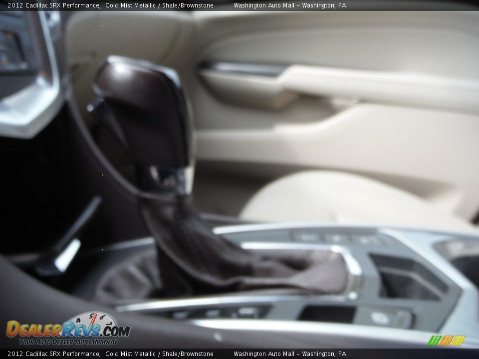 2012 Cadillac SRX Performance Gold Mist Metallic / Shale/Brownstone Photo #19