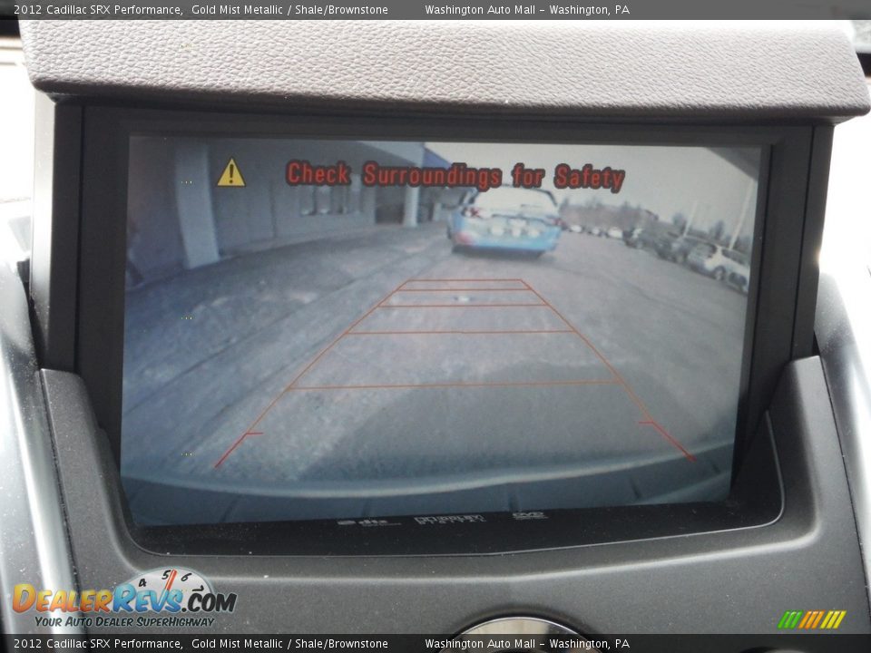 2012 Cadillac SRX Performance Gold Mist Metallic / Shale/Brownstone Photo #24