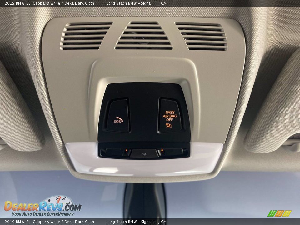 2019 BMW i3 Capparis White / Deka Dark Cloth Photo #29