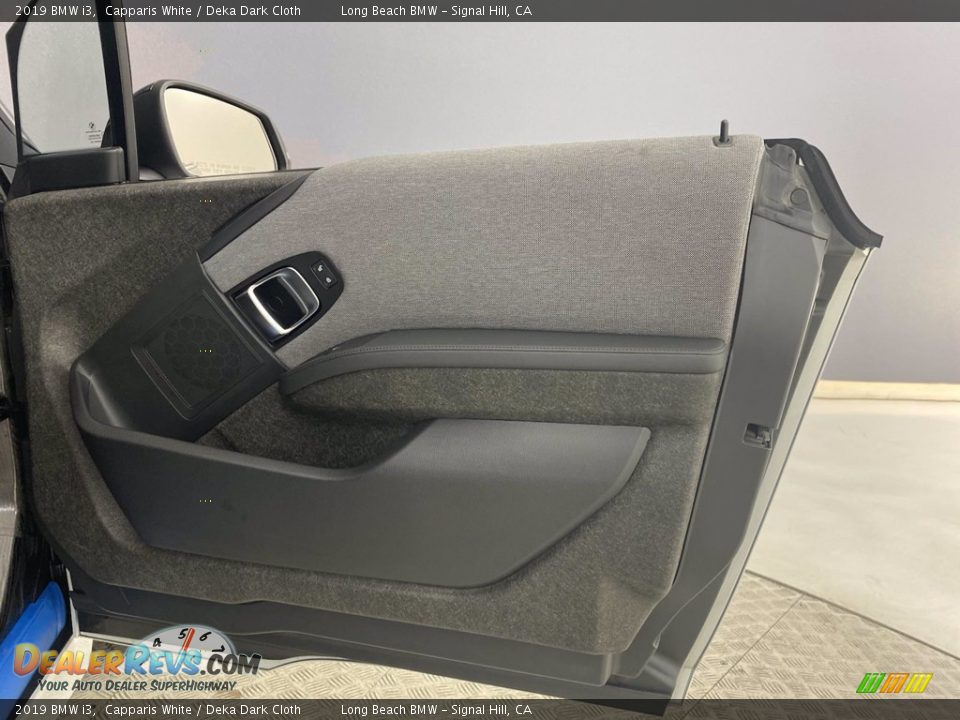 2019 BMW i3 Capparis White / Deka Dark Cloth Photo #30