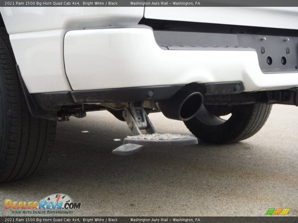 2021 Ram 1500 Big Horn Quad Cab 4x4 Bright White / Black Photo #9