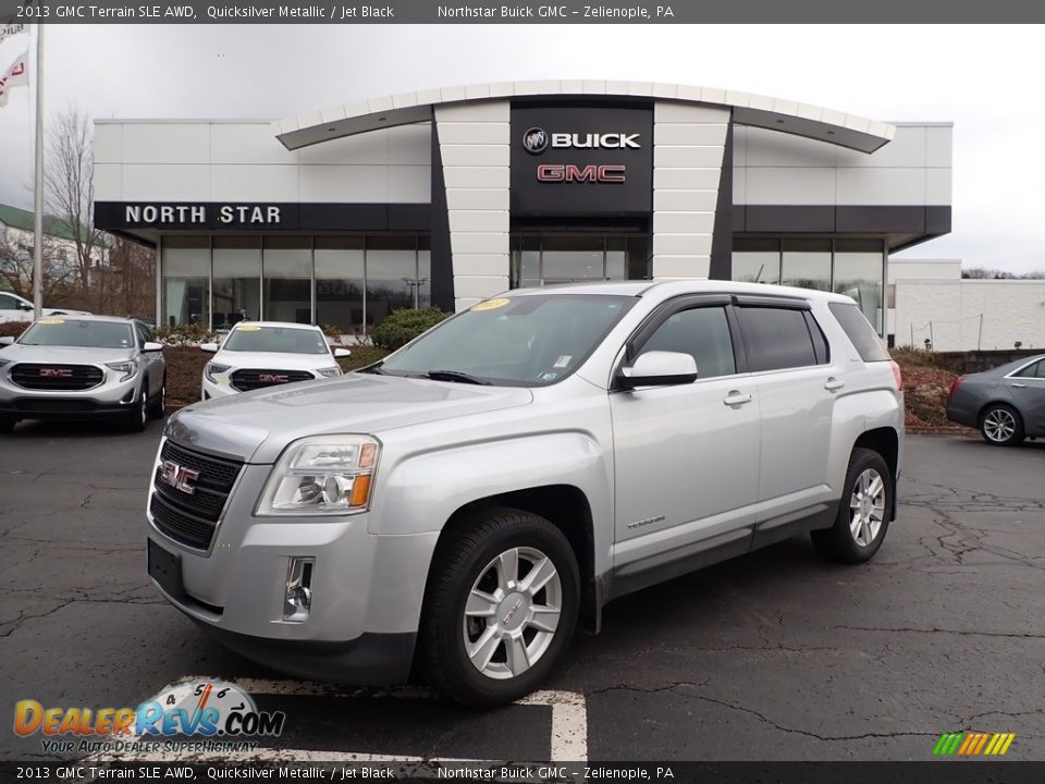 2013 GMC Terrain SLE AWD Quicksilver Metallic / Jet Black Photo #1