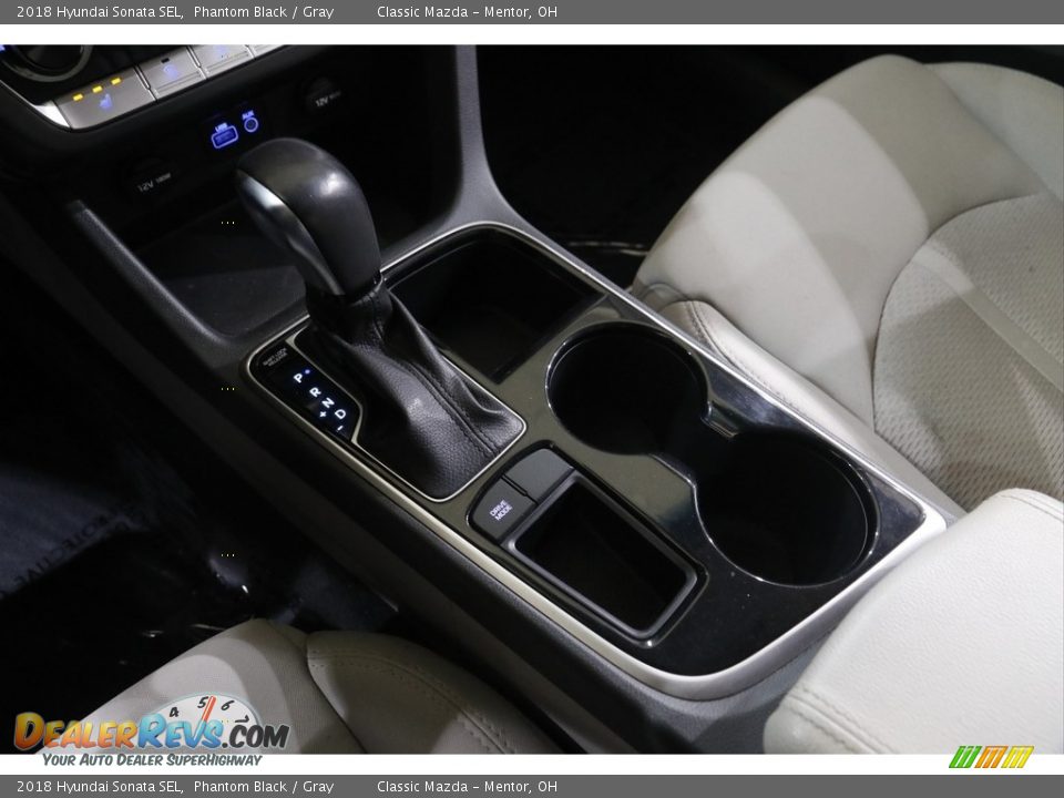 2018 Hyundai Sonata SEL Phantom Black / Gray Photo #13