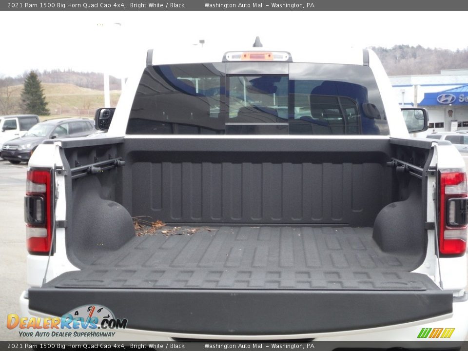 2021 Ram 1500 Big Horn Quad Cab 4x4 Bright White / Black Photo #14