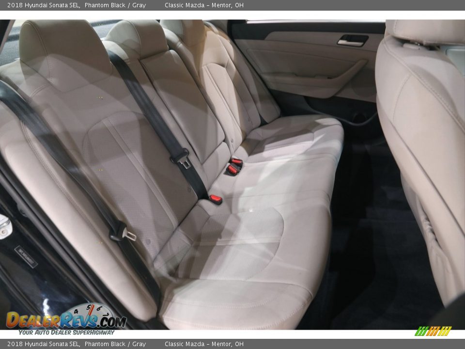 2018 Hyundai Sonata SEL Phantom Black / Gray Photo #15
