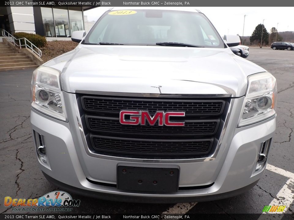 2013 GMC Terrain SLE AWD Quicksilver Metallic / Jet Black Photo #3