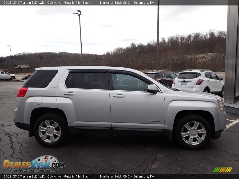 2013 GMC Terrain SLE AWD Quicksilver Metallic / Jet Black Photo #5