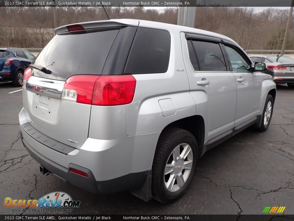 2013 GMC Terrain SLE AWD Quicksilver Metallic / Jet Black Photo #9