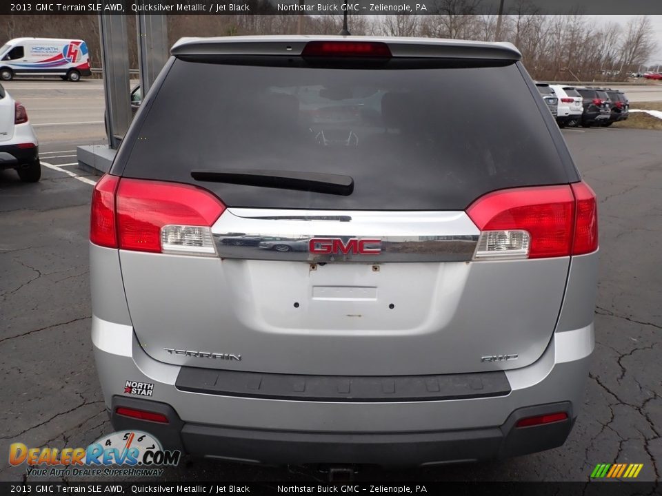 2013 GMC Terrain SLE AWD Quicksilver Metallic / Jet Black Photo #10