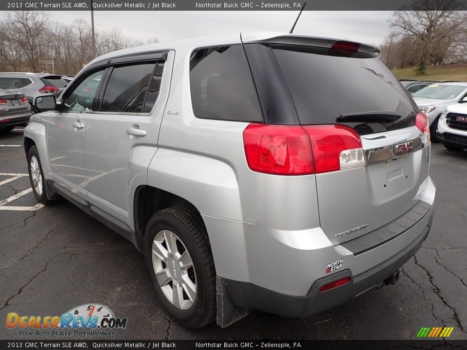 2013 GMC Terrain SLE AWD Quicksilver Metallic / Jet Black Photo #12