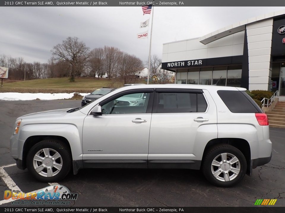 2013 GMC Terrain SLE AWD Quicksilver Metallic / Jet Black Photo #13