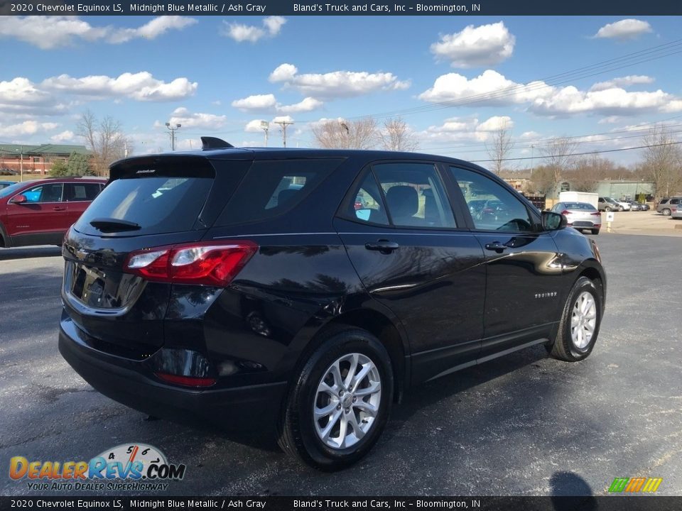 2020 Chevrolet Equinox LS Midnight Blue Metallic / Ash Gray Photo #6