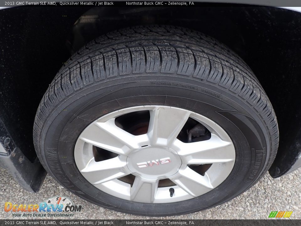 2013 GMC Terrain SLE AWD Quicksilver Metallic / Jet Black Photo #14