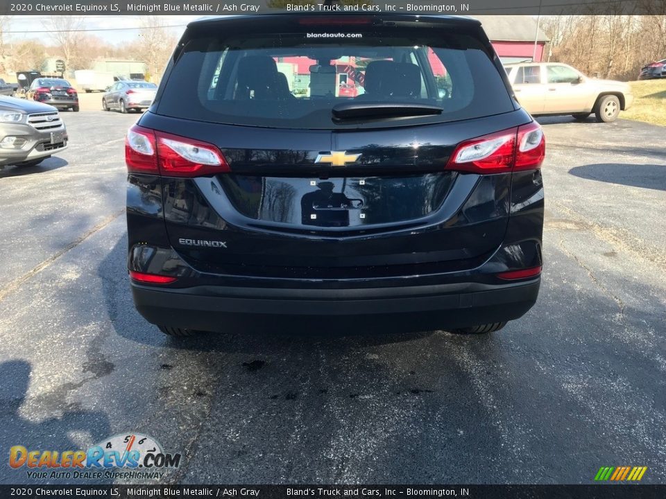 2020 Chevrolet Equinox LS Midnight Blue Metallic / Ash Gray Photo #7