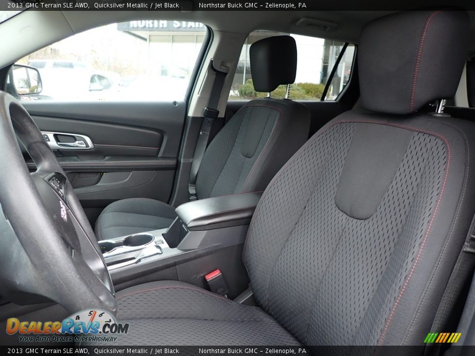 2013 GMC Terrain SLE AWD Quicksilver Metallic / Jet Black Photo #16